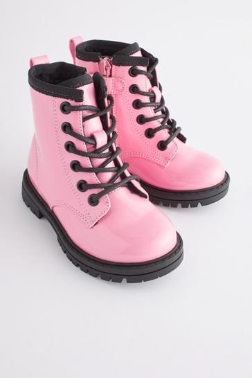 Wide fit top girls boots