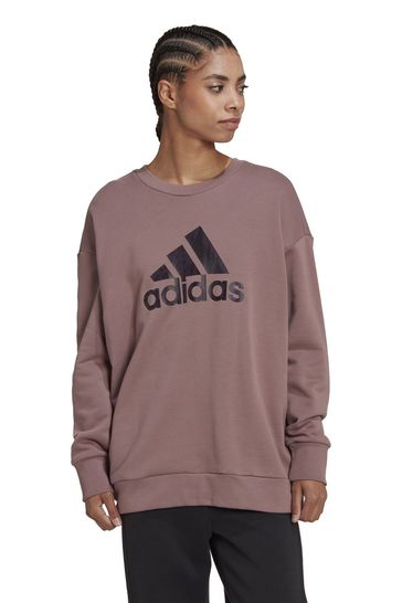 adidas Brown Future Icons Sweatshirt