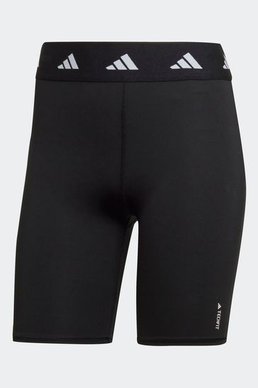 Buy adidas Black Techfit Bike Short Base Layer Leggings from Next
