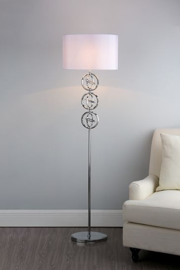 Chrome cheap floor lamp