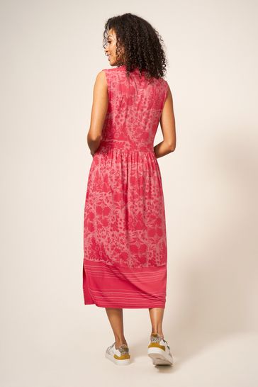 White Stuff Red Zoe Eco Vero Jersey Dress