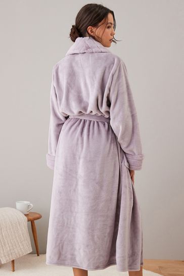 Buy Lilac Supersoft Dressing Gown from Next Luxembourg