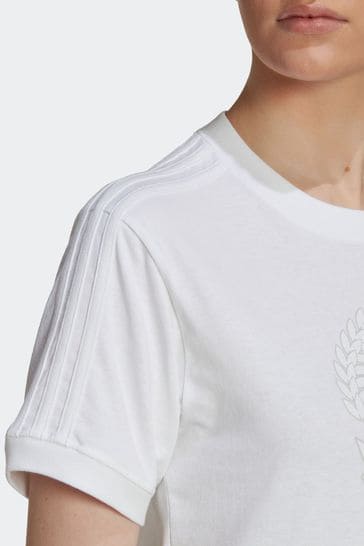 Buy adidas Originals T-Shirt With Crest Graphic from Next Netherlands