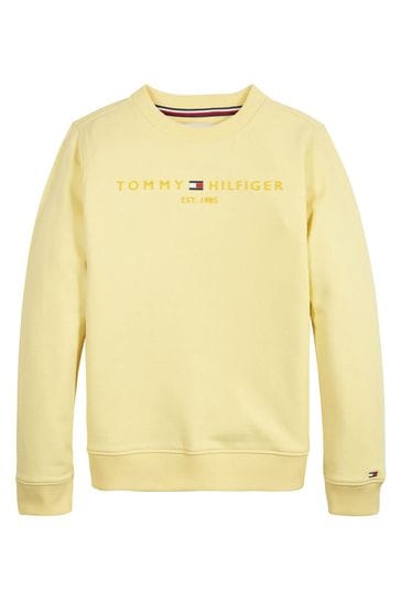 Yellow tommy hilfiger jumper hotsell