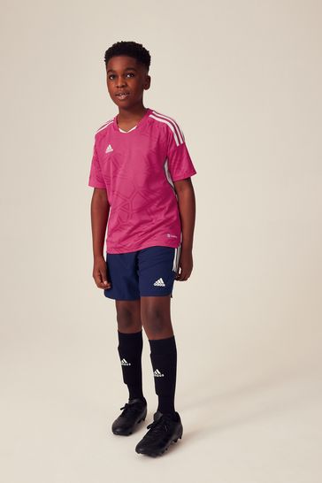 Adidas jersey shorts junior hot sale