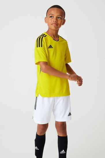 Buy adidas Yellow Condivo 22 Junior Jersey from Next Luxembourg