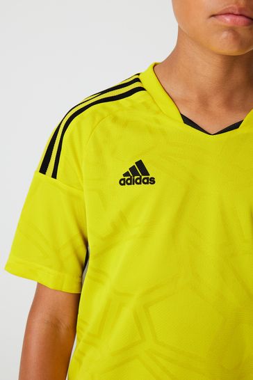 Buy adidas Yellow Condivo 22 Junior Jersey from Next Luxembourg