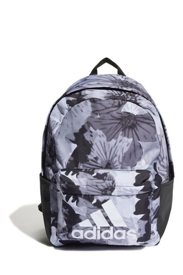adidas Black Classic Graphic Backpack