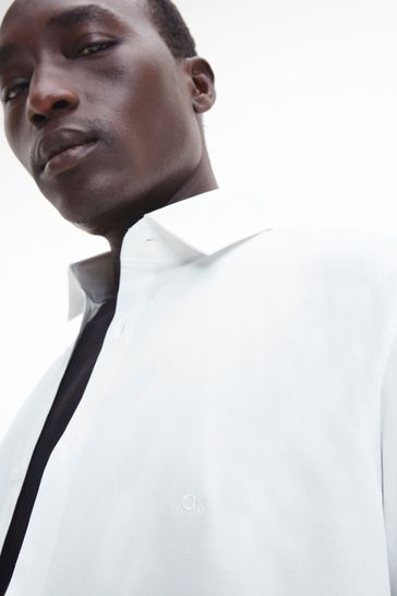 Calvin klein outlet white dress shirt