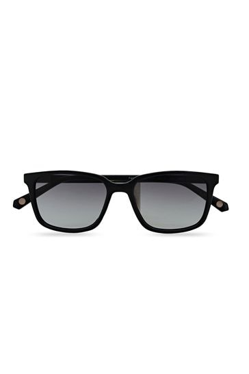 Ted Baker Mens Classic Sunglasses with Contrast Temples