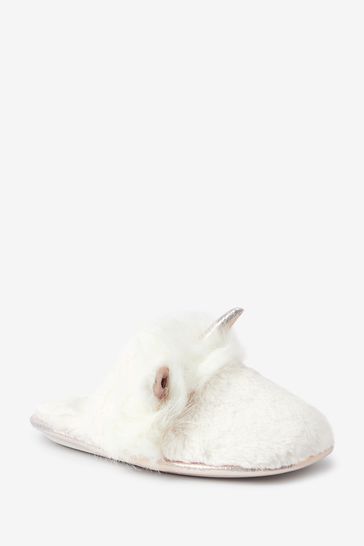 Unicorn on sale mule slippers