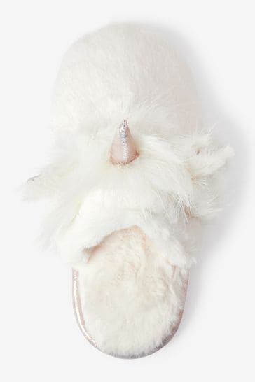 Unicorn top fur slides