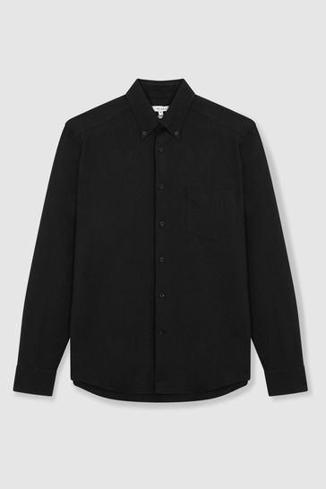 Slim fit cotton oxford shirt shop