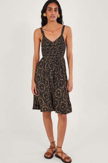 Black sun dress clearance