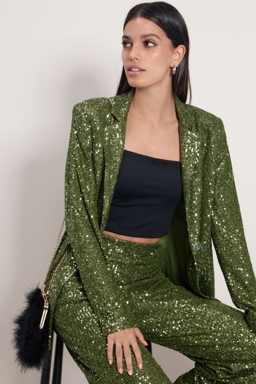 Next green blazer online
