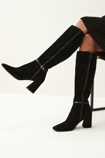 Ladies knee high sale boots size 5