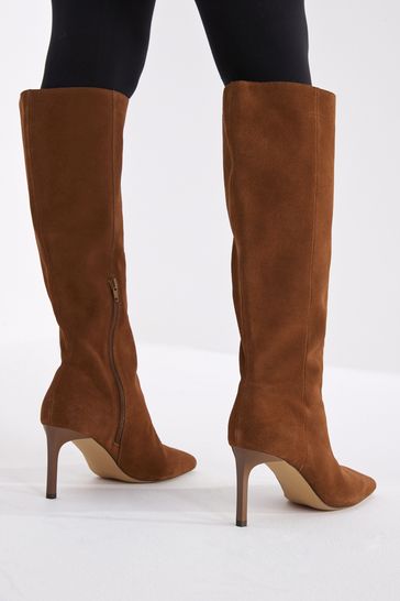 Tan high boots cheap