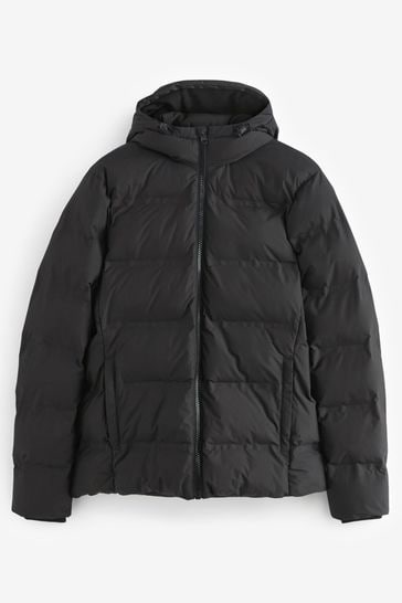 Seamless down cheap hooded parka