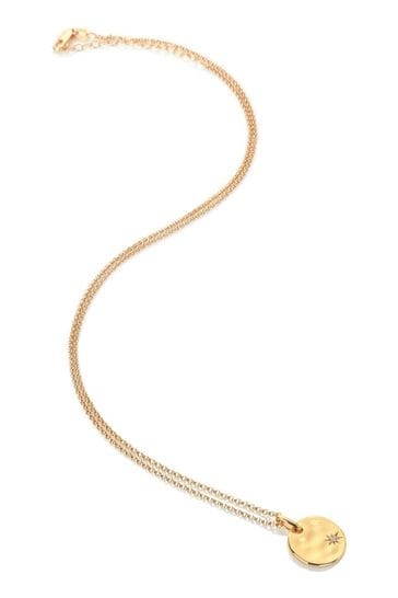 Buy Hot Diamonds X Jac Jossa Gold Tone Lunar Pendant Necklace from