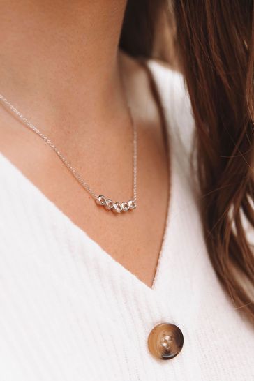 White topaz clearance necklace