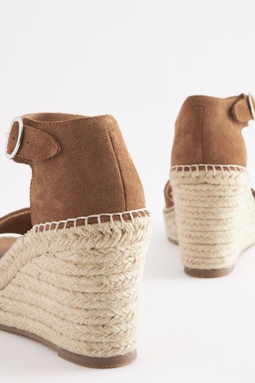 Tan store espadrille sandals