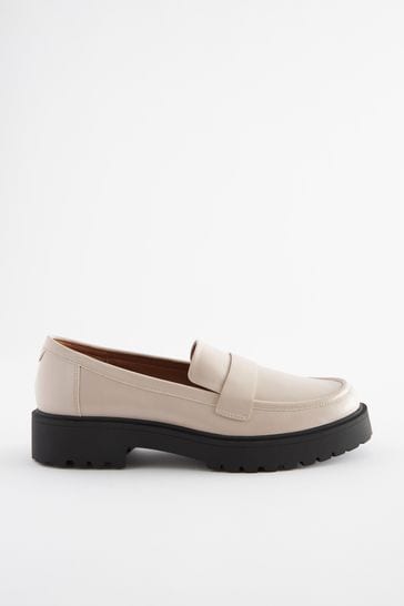Next white loafers hotsell