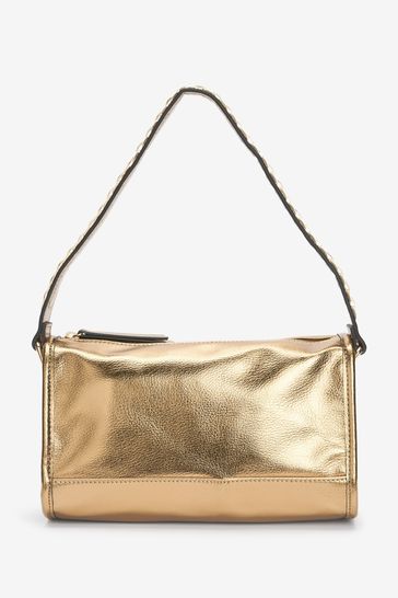 Gold Chain Strap Cross-Body Bag