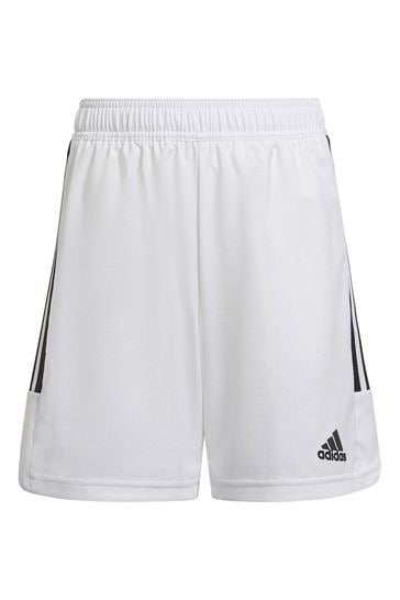 adidas White Condivo 22 Junior Match Day Shorts