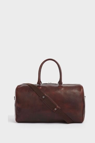 OSPREY LONDON The Carter Leather Weekend Holdall Bag