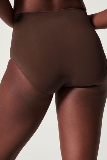 Spanx Womens Cropped Leggings Small Black Seamless Shaping