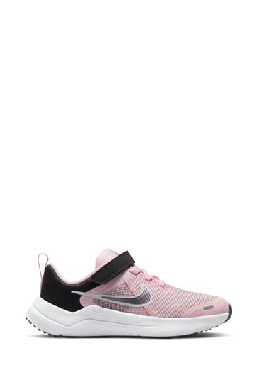 Nike Pink Downshifter 12 Junior Running Trainers