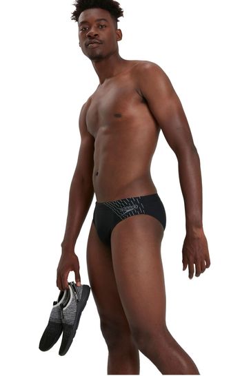 Buy Speedo Mens Medley Logo Black Brief from Next Netherlands