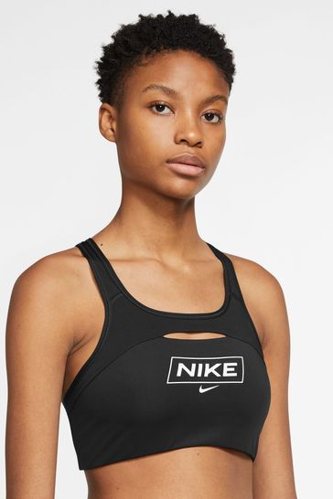 Buy Nike Pro Black Dri-FIT Medium Support Non Pad Sports Bra from Next  Lithuania