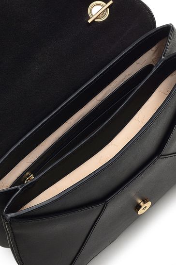 Buy Radley London Burton Way Small Flapover Crossbody Black Bag