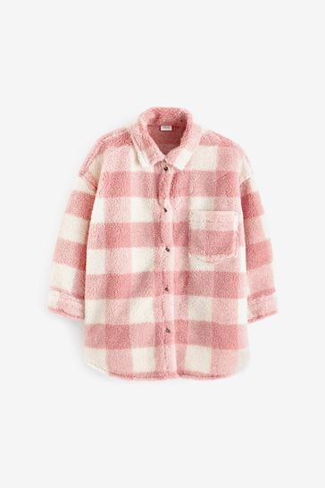 Next pink shacket clearance