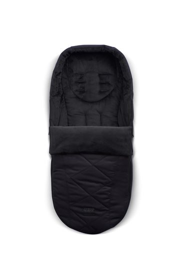 Mamas and papas cold weather footmuff black top
