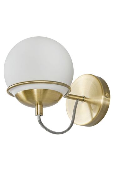 BHS Brass Dot Wall Light