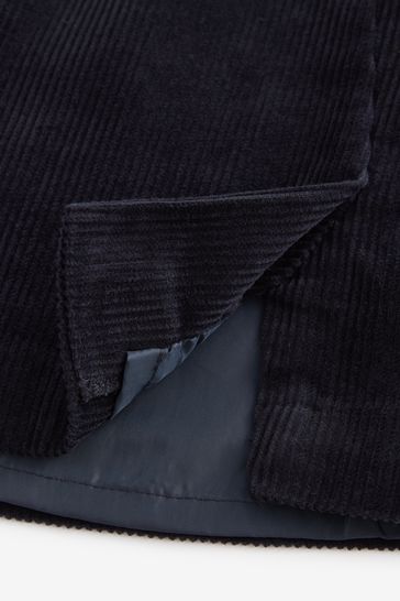 Corduroy mini deals skirt navy