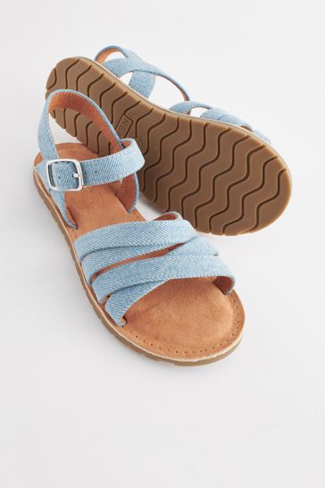 Toms denim hot sale sandals