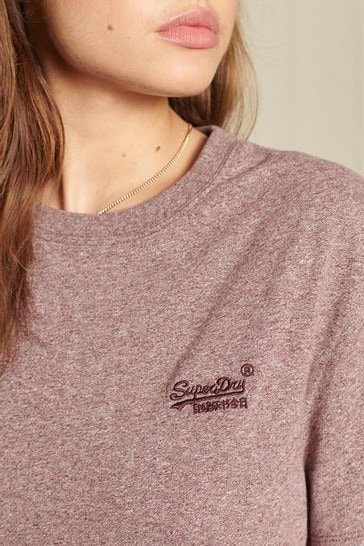 Fit aus Deutschland bei T-Shirt Sie Vintage-Logo, Bio-Baumwolle Kaufen Next Superdry Loose mit