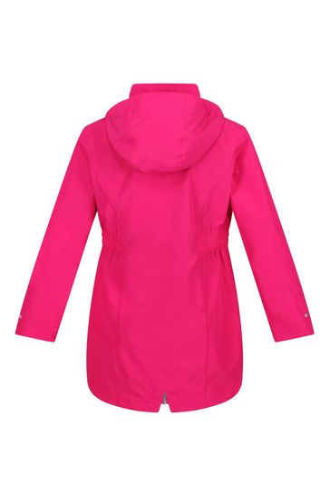 Buy Regatta Pink Talei Longline Waterproof Jacket from Next Poland