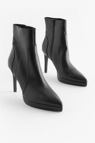 Pointed on sale platform boots