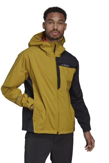 Adidas terrex sales jacket green