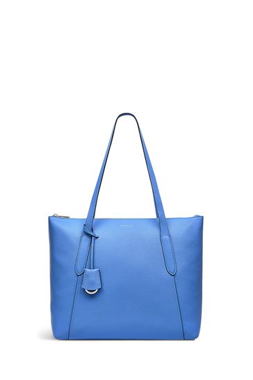 Buy Radley Blue Wood Street 2.0 Large Zip Top Tote Bag from Next USA