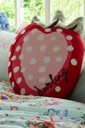 Cath Kidston Pink Strawberry Dreams Cushion