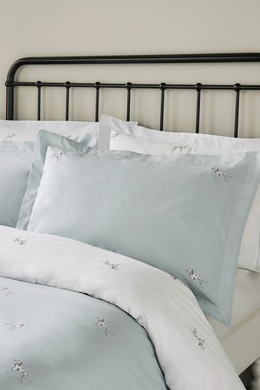 Sophie Allport Sky Blue Dalmatian Duvet Cover and Pillowcase Set