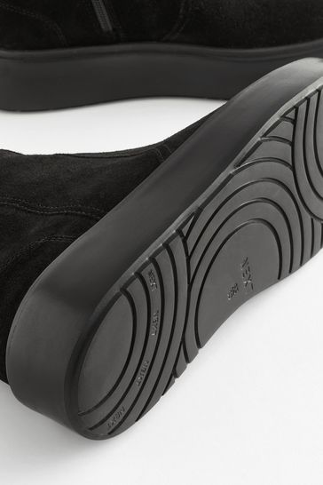 Suede ankle sneakers on sale