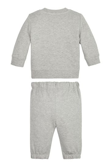 Buy Calvin Klein Jeans Baby Grey Crew Neck Jumper Set from Next Netherlands