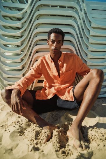 Buy GANT Relaxed Fit Twill Shorts from Next Denmark