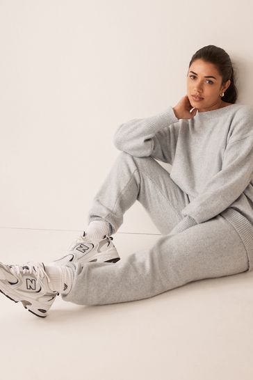Grey lounge joggers hotsell